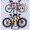 Malone GrandStand 4 Bike Free Standing Storage Rack with bikes loaded