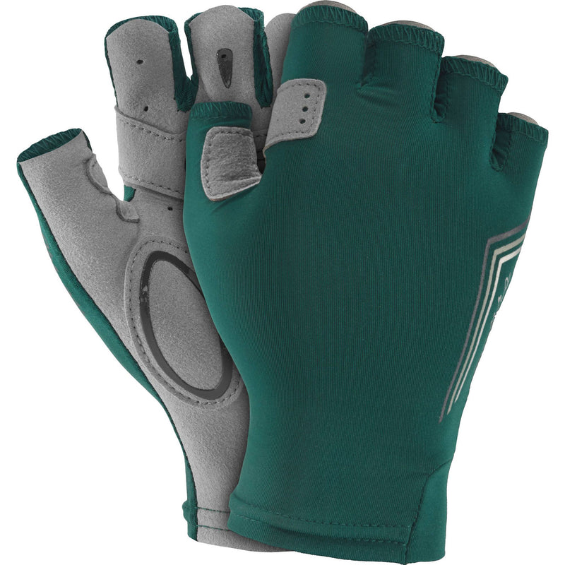 NRS Women's Half-Finger Boater's Gloves in Ponderosa pair