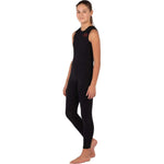 Level Six Youth Farmer John Wetsuit in Black angle