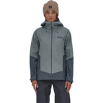 Patagonia Women's Storm Shift Jacket in Belay Blue model front