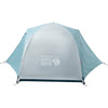 Mountain Hardwear Mineral King 2 Person Camping Tent in Grey Ice fly door closed front