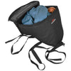 Salamander Raft Side Bag stuffed with clothes
