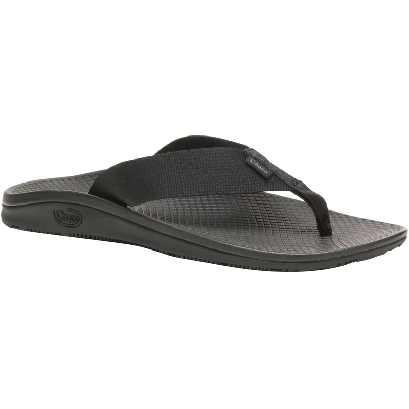 Chaco Women's Classic Flip Sandals in Black angle
