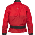NRS Men's Helium Paddling Jacket in Red back