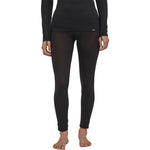 Patagonia Women's Capilene Thermal Weight Bottoms in Black model front