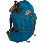 Kelty Redwing 50 Backpack in Lyon's Blue/Golden Oak carry trekking pole