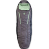Nemo Women's Forte Endless Promise 35 Synthetic Sleeping Bag in Plum Gray/Celadon Green front