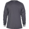 NRS Men's Expedition Weight Shirt in Dark Shadow back