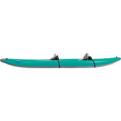 AIRE Super Lynx Inflatable Kayak in Teal side
