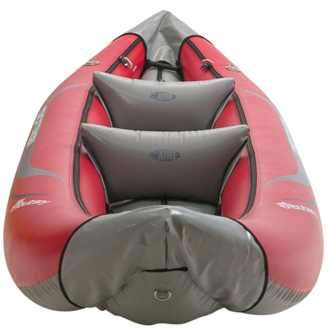 AIRE Tributary Tomcat Tandem Inflatable Kayak in Red front