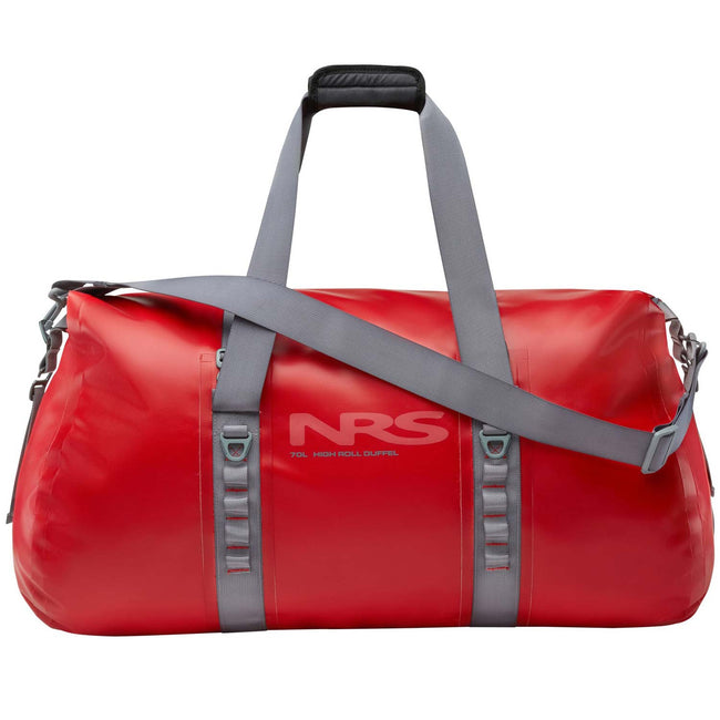 NRS HighRoll DriDuffel in Red front 2