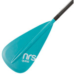 NRS Quest 3-Piece Travel Fiberglass SUP Paddle blade