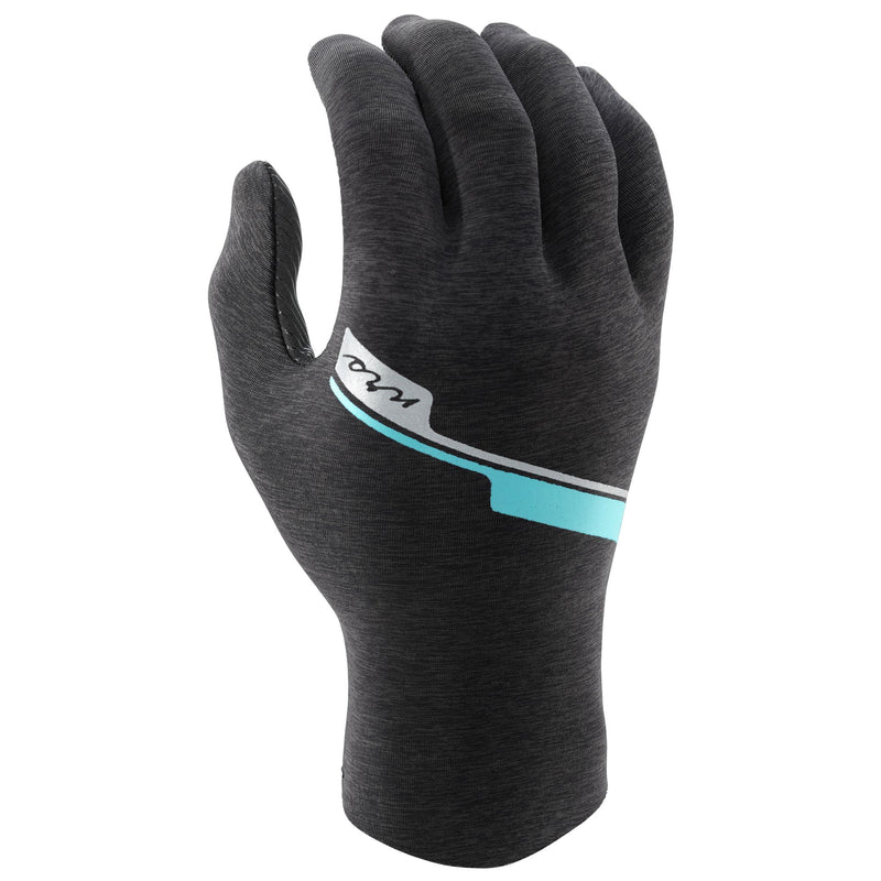 NRS Women's Hydroskin Gloves (Closeout) in Gray Heather back