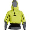 NRS Women's Element GORE-TEX Pro Semi-Dry Top in Chartreuse front