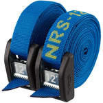 NRS Buckle Bumper Tie Down Strap 2 Pack in Iconic Blue 12ft