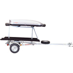 Malone MicroSport LowBed 2-Boat Bunk-Style Kayak Trailer with 2nd Tier side
