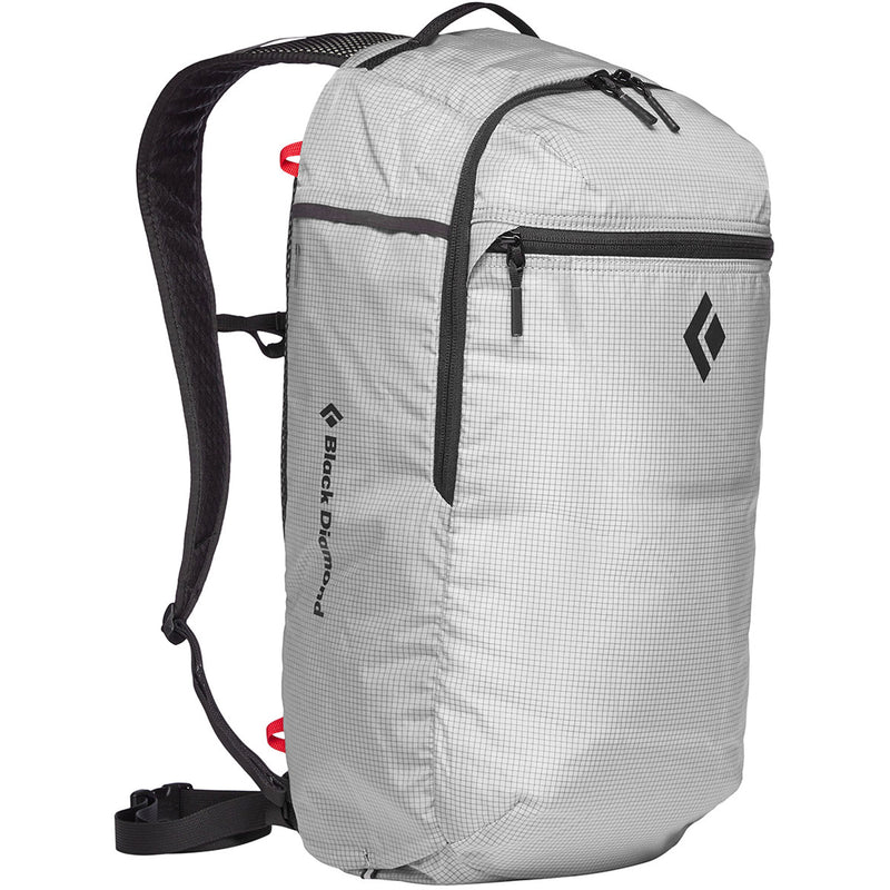 Black Diamond Trail Zip 18 Backpack in Alloy angle