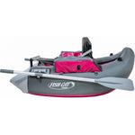 Outcast Cruzer Float Tube in Cranberry side