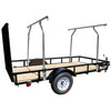 Malone TopTier Utility Trailer Cross Bar System installed on a trailer