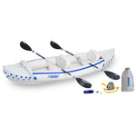 Sea Eagle Sport 370 Inflatable Kayak Deluxe Tandem Package