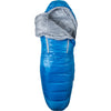 Nemo Equipment Men's Disco 30-Degree Endless Promise Down Sleeping Bag in Brilliant Blue open