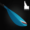 NRS Fortuna 100 Travel 3-Piece SUP Paddle teal power face