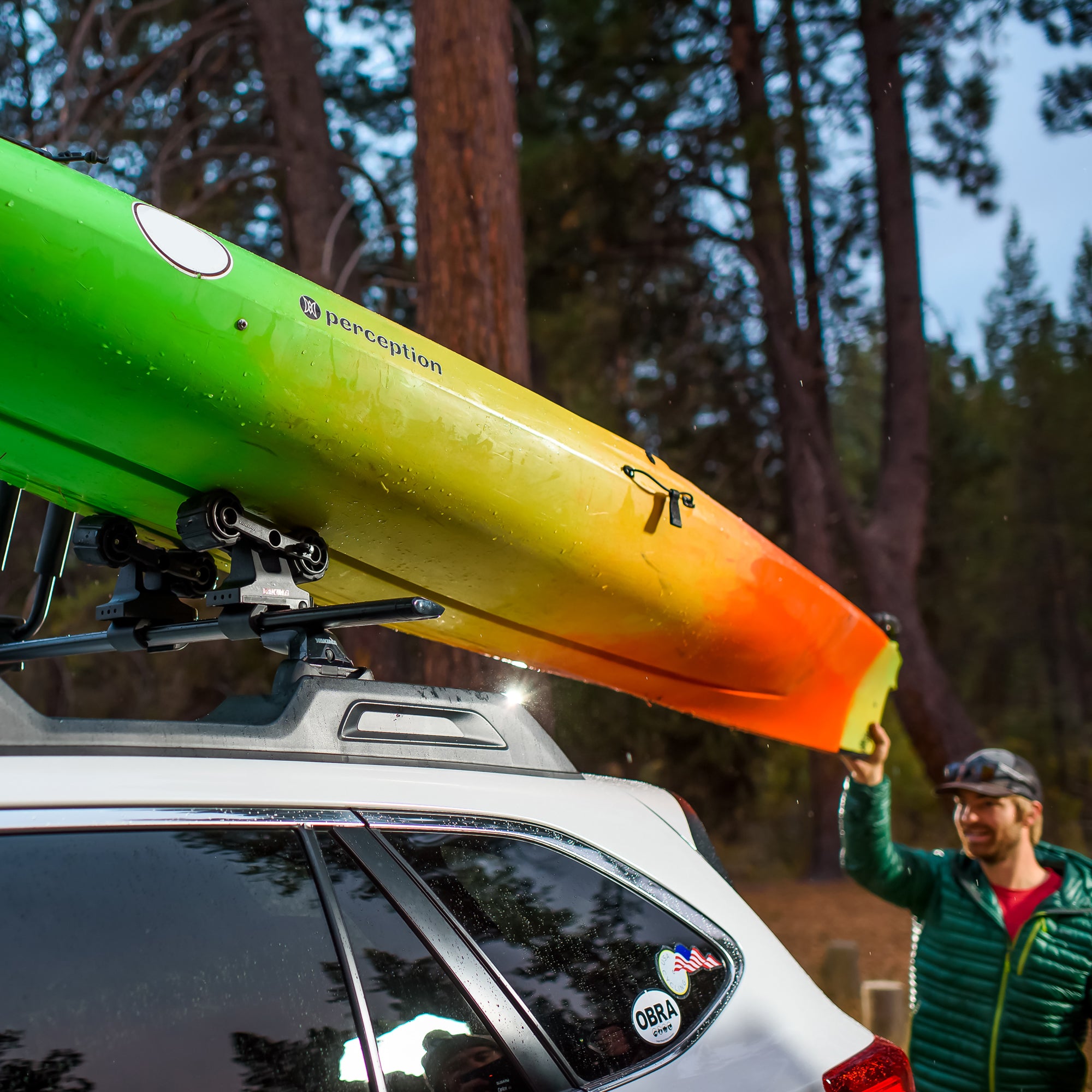 Yakima HandRoll Kayak Roof Rack – Outdoorplay
