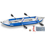 Sea Eagle Explorer 420X Inflatable Kayak Deluxe Tandem Package