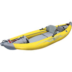 Advanced Elements StraitEdge Inflatable Kayak in Yellow/Gray angle