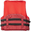Level Six Stingray Child's Lifejacket (PFD) in Apple Red back