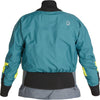 NRS Women's Stratos Semi-Dry Paddling Jacket in Mediterranea back