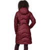 Patagonia Women's Down With It Parka in Carmine Red model back