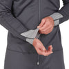 NRS Men's Expedition Weight Union Suit in Dark Shadow model detail