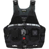 NRS Rapid Rescuer Lifejacket (PFD) in Black front view