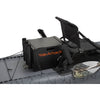 NRS Kuda 12.6 Inflatable Fishing Sit-On-Top Kayak in Gray detail 2