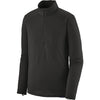 Patagonia Men's Capilene Thermal Weight Zip Neck in Black angle