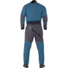 Level Six Women's Freya Dry Suit in Crater Blue/Ultraviolet back