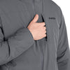 NRS Men's Sawtooth Jacket in Dark Shadow model chest pocket