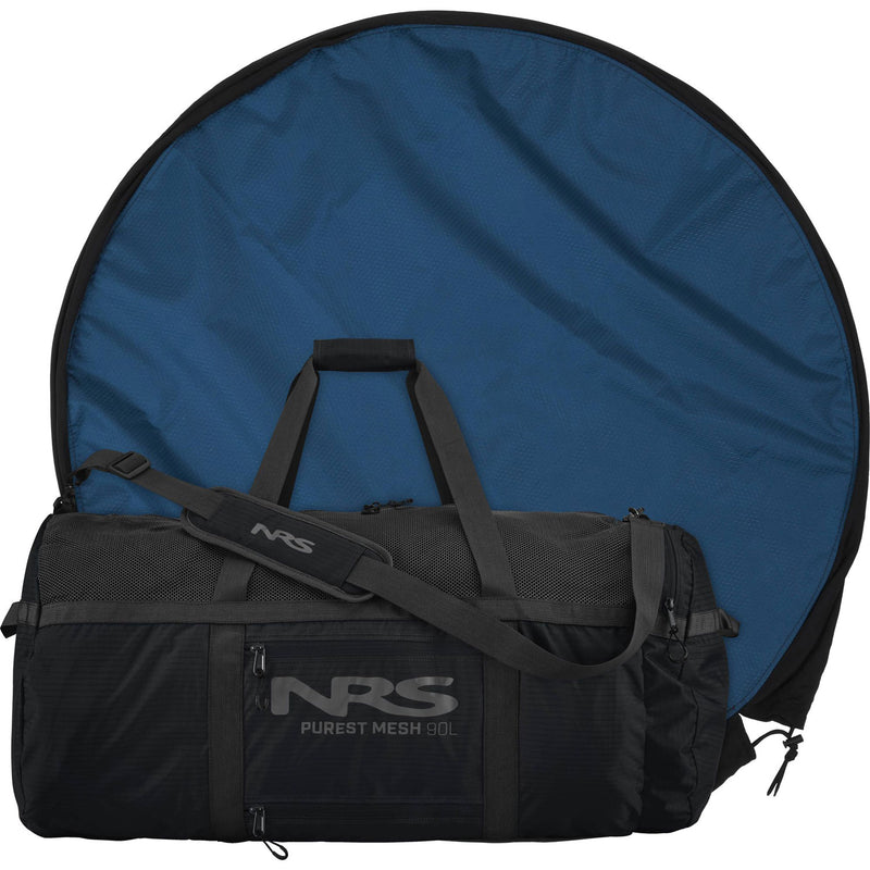 NRS Quick-Change Duffel Bag in Black 90 L