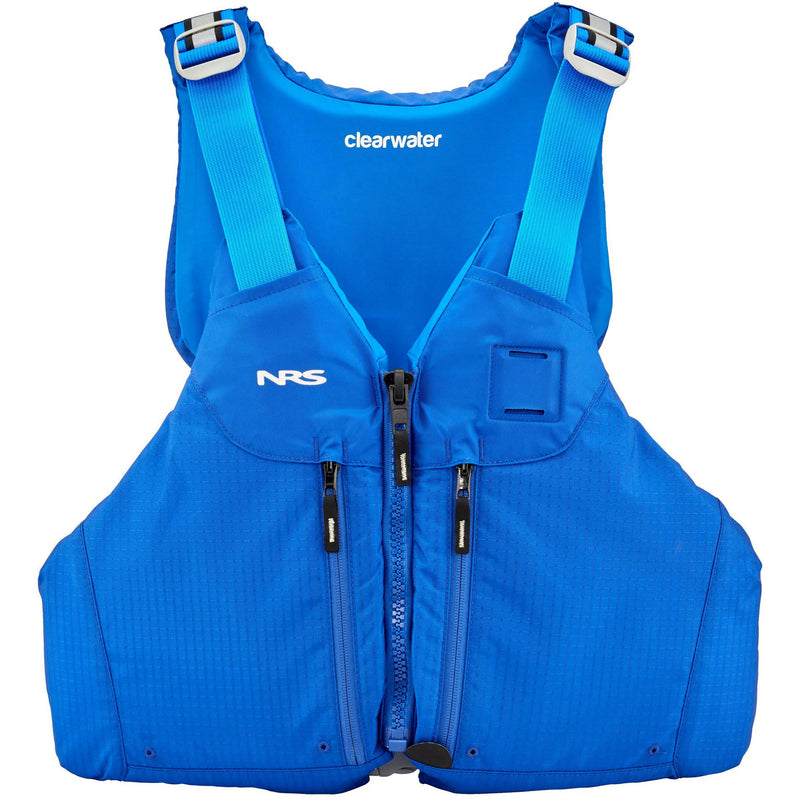 NRS Clearwater Kayak Lifejacket (PFD) in Blue front