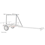 Malone MicroSport 2nd Tier Kit with Load Bars installed with trailer side