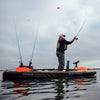 Wilderness Systems iATAK 110 Inflatable Fishing Kayak paddler sightcasting