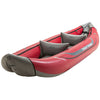 AIRE Tributary Tomcat Tandem Inflatable Kayak in Red angle