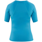 NRS Women's H2Core Rashguard Short Sleeve Shirt in Fjord back