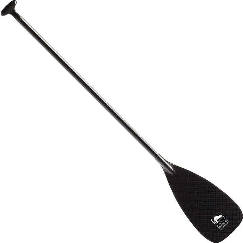 Bending Branches Black Pearl II Carbon Bent Shaft 1-Piece Canoe Paddle angle