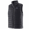 Patagonia Men's Down Sweater Vest in Black angle