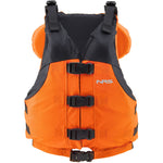 NRS Big Water V Youth Rafting Lifejacket (PFD) in Orange front