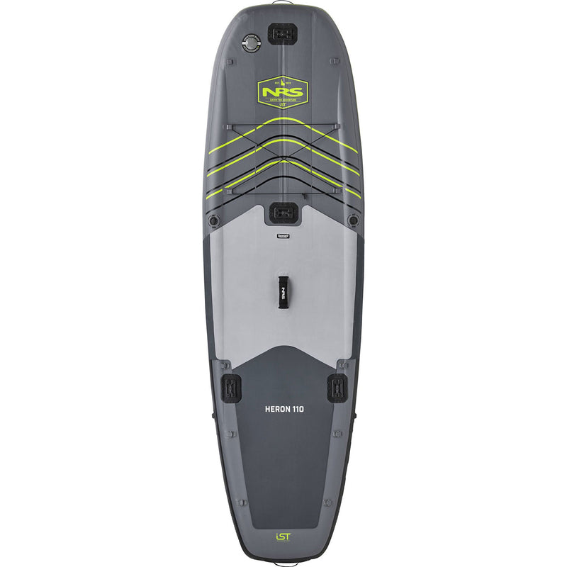 NRS Heron 11.0 Inflatable Fishing SUP Board top