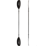 Bending Branches Angler Pro Carbon Straight Shaft 2-Piece Kayak Paddle in Black full profile