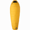 Big Agnes Lost Dog 30 Degree Synthetic Sleeping Bag in Yellow/Navy front